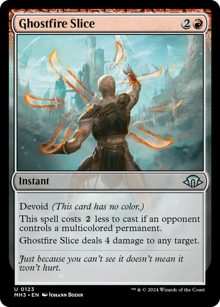 Ghostfire Slice [Modern Horizons 3] | Tabernacle Games