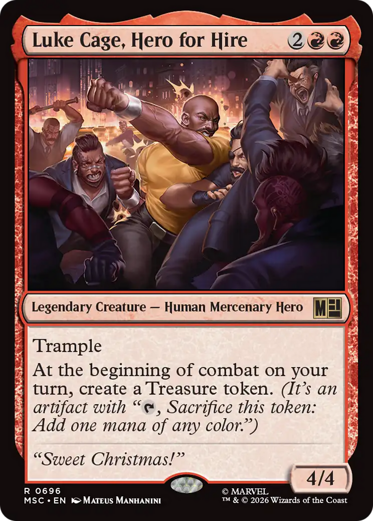 Luke Cage, Hero for Hire [Marvel Super Heroes Commander] | Tabernacle Games