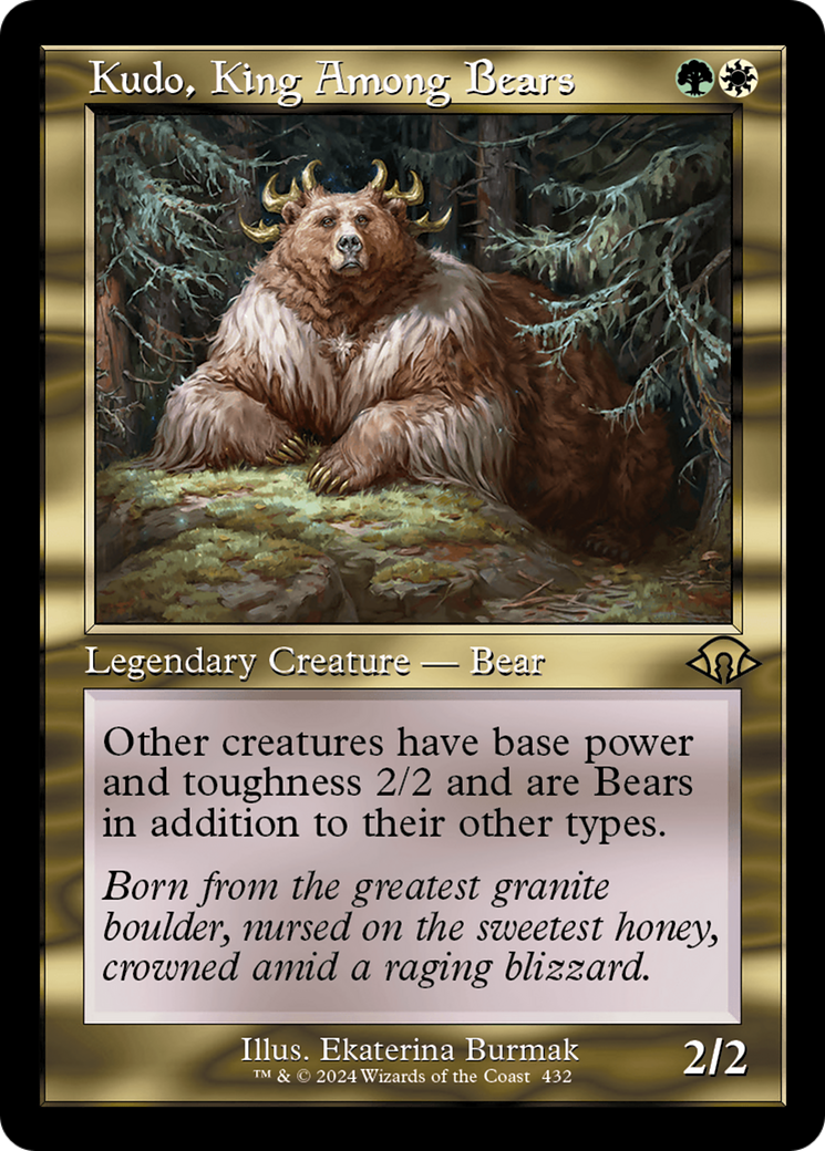 Kudo, King Among Bears (Retro) [Modern Horizons 3] | Tabernacle Games