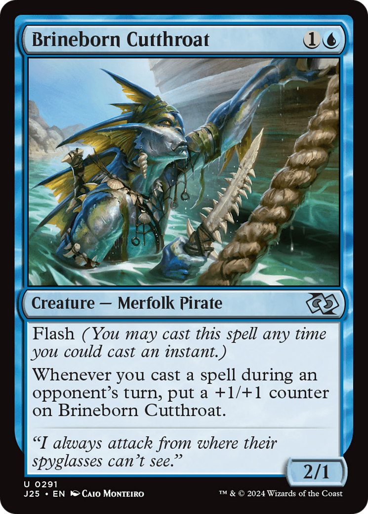 Brineborn Cutthroat [Foundations Jumpstart] | Tabernacle Games