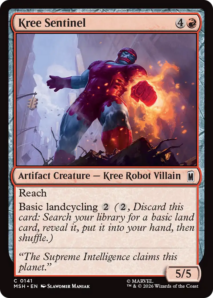 Kree Sentinel [Marvel Super Heroes] | Tabernacle Games