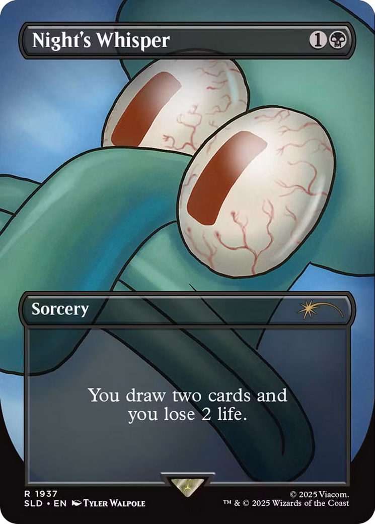 Night's Whisper [Secret Lair Drop Series] | Tabernacle Games