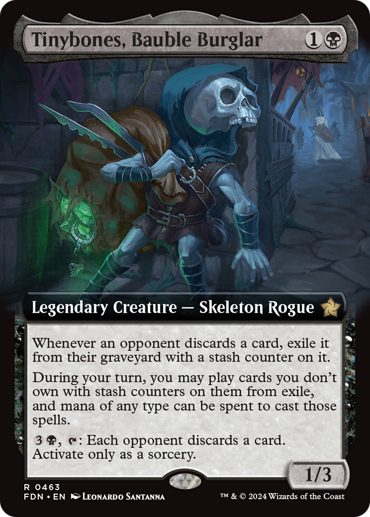 Tinybones, Bauble Burglar (Extended Art) [Foundations] | Tabernacle Games