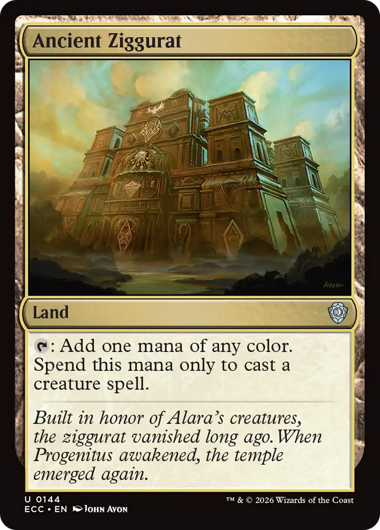 Ancient Ziggurat [Lorwyn Eclipsed Commander] | Tabernacle Games