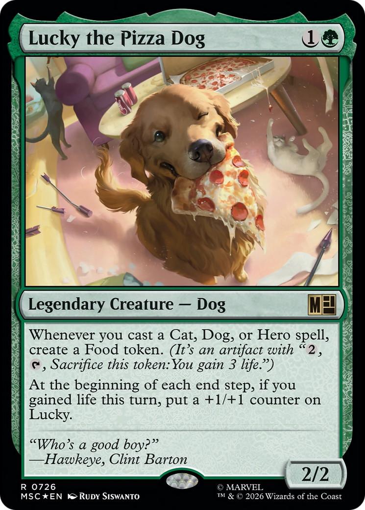 Lucky the Pizza Dog [Marvel Super Heroes Commander] | Tabernacle Games