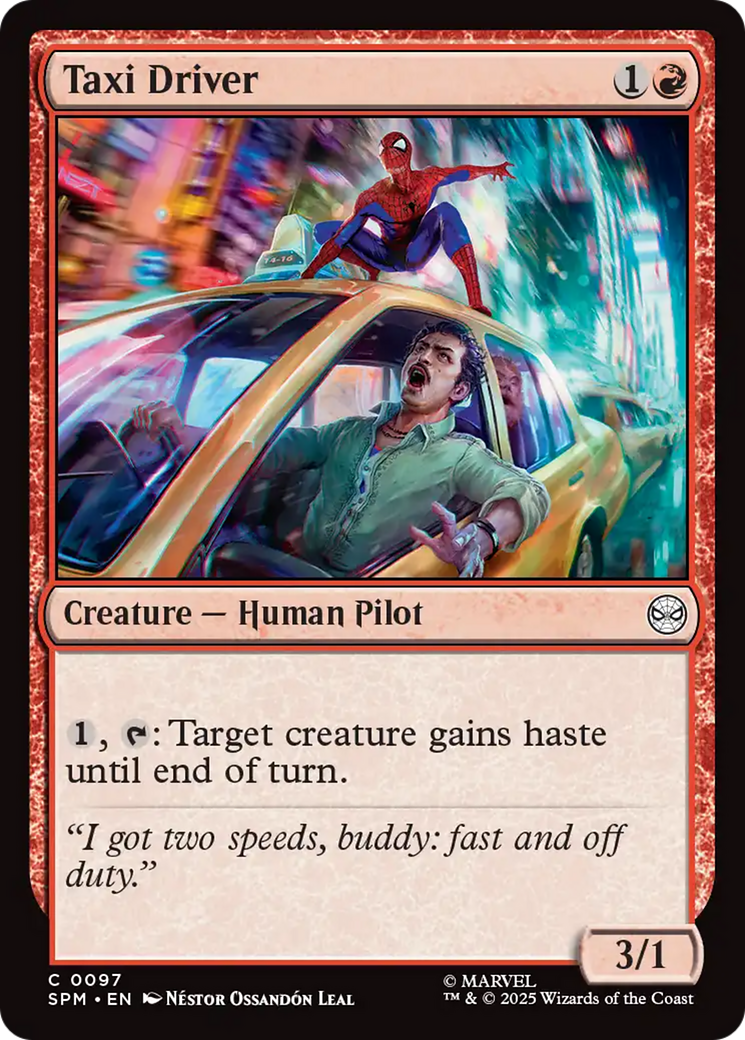 Taxi Driver [Marvel's Spider-Man] | Tabernacle Games