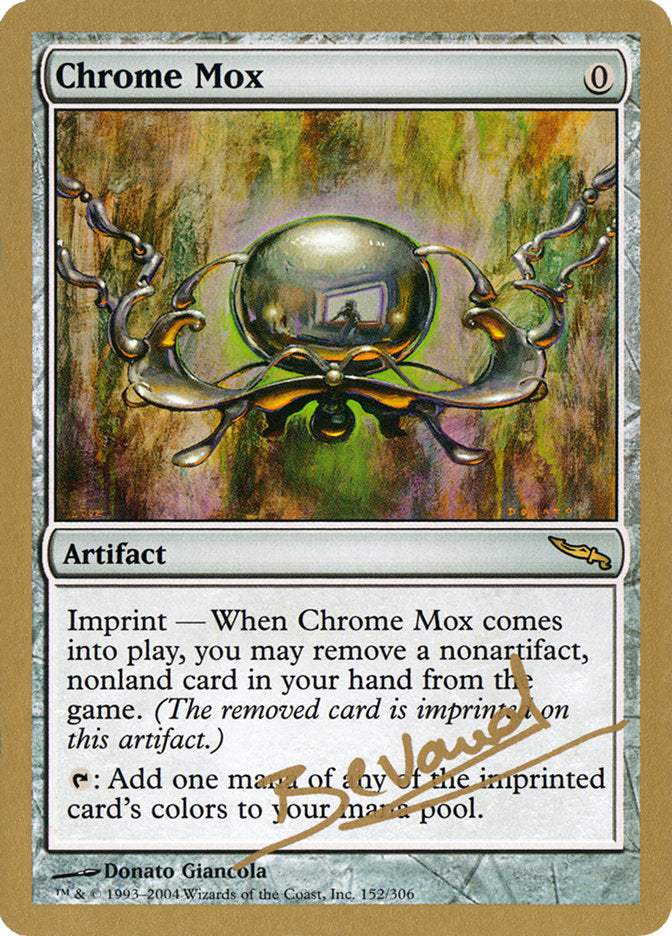 Chrome Mox (Manuel Bevand) [World Championship Decks 2004] | Tabernacle Games