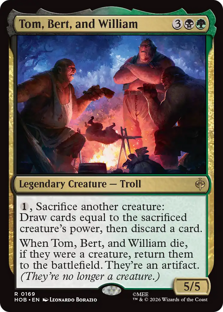 Tom, Bert, and William [The Hobbit] | Tabernacle Games