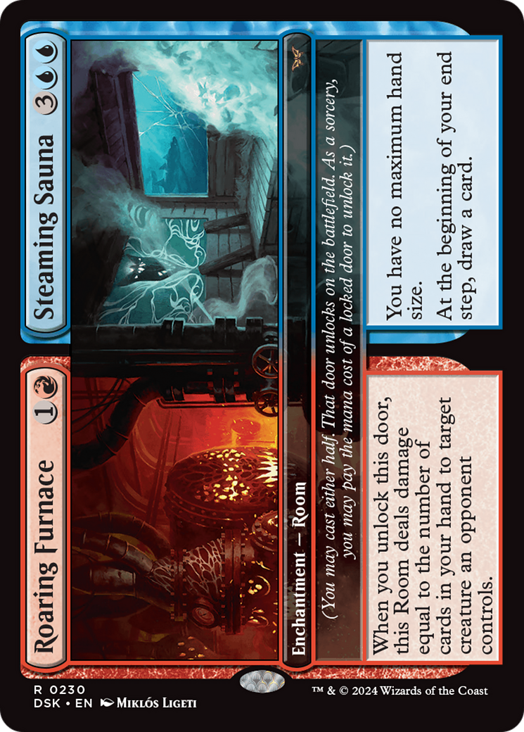 Roaring Furnace // Steaming Sauna [Duskmourn: House of Horror] | Tabernacle Games