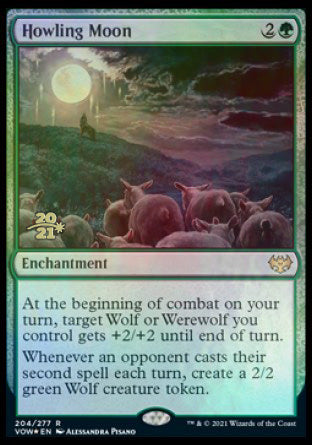 Howling Moon [Innistrad: Crimson Vow Prerelease Promos] | Tabernacle Games