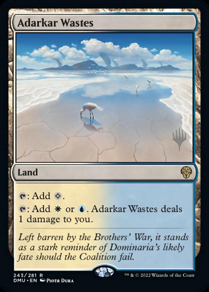 Adarkar Wastes (Promo Pack) [Dominaria United Promos] | Tabernacle Games