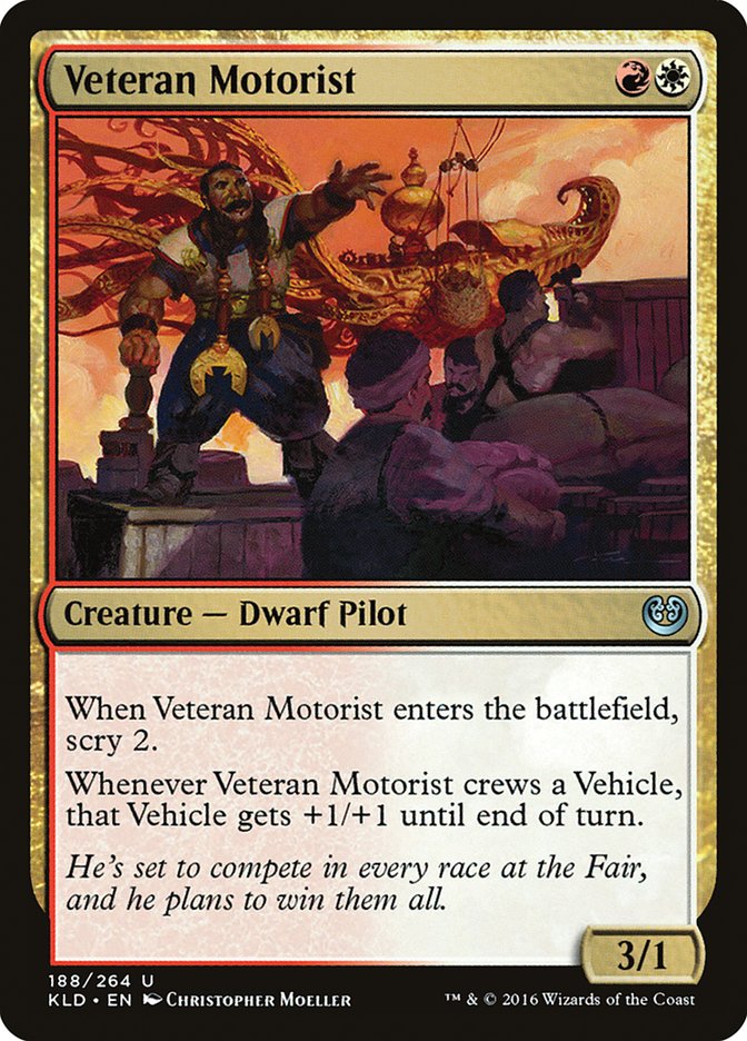 Veteran Motorist [Kaladesh] | Tabernacle Games