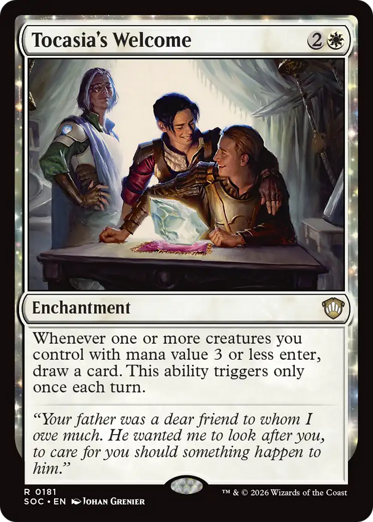 Tocasia's Welcome [Secrets of Strixhaven Commander] | Tabernacle Games