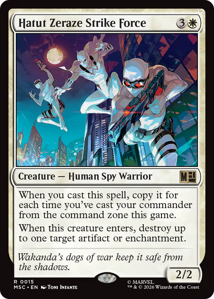 Hatut Zeraze Strike Force [Marvel Super Heroes Commander] | Tabernacle Games