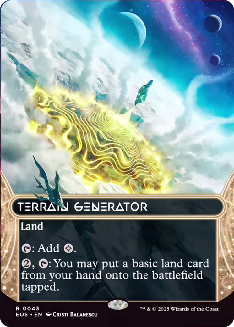 Terrain Generator (0043) (Borderless) [Edge of Eternities: Stellar Sights] | Tabernacle Games