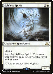 Selfless Spirit [The List] | Tabernacle Games