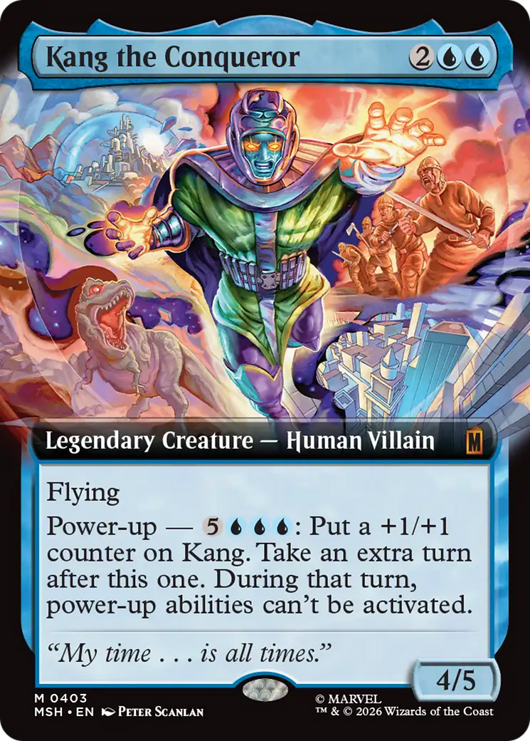 Kang the Conqueror (Extended Art) [Marvel Super Heroes] | Tabernacle Games