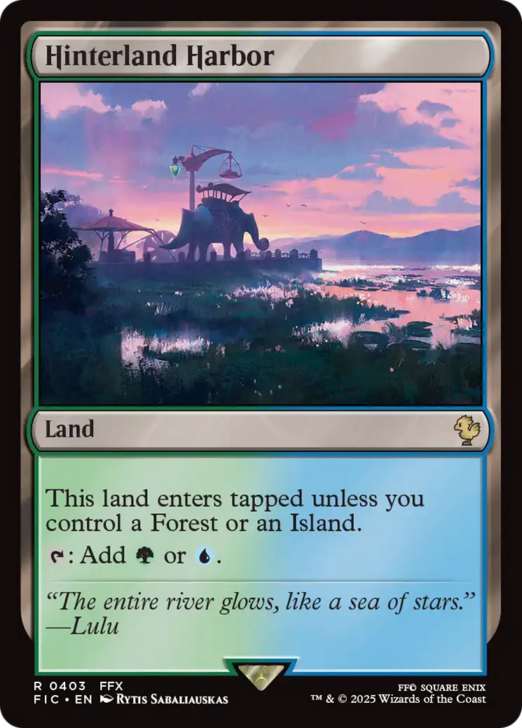 Hinterland Harbor [FINAL FANTASY Commander] | Tabernacle Games