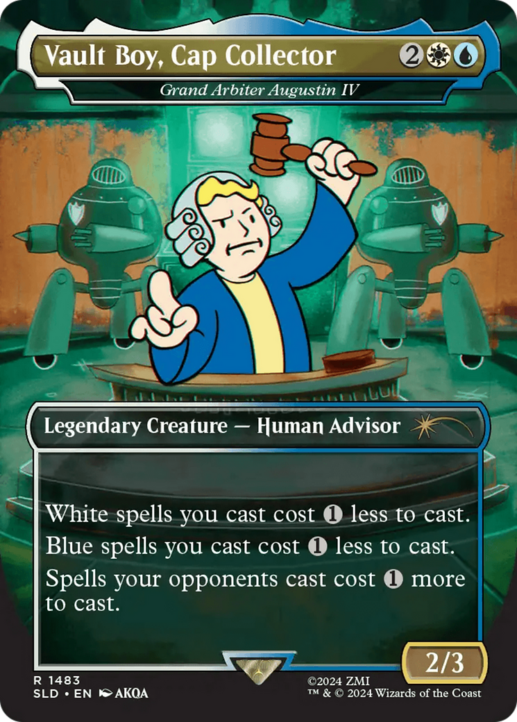 Vault Boy, Cap Collector - Grand Arbiter Augustin IV [Secret Lair Drop Series] | Tabernacle Games