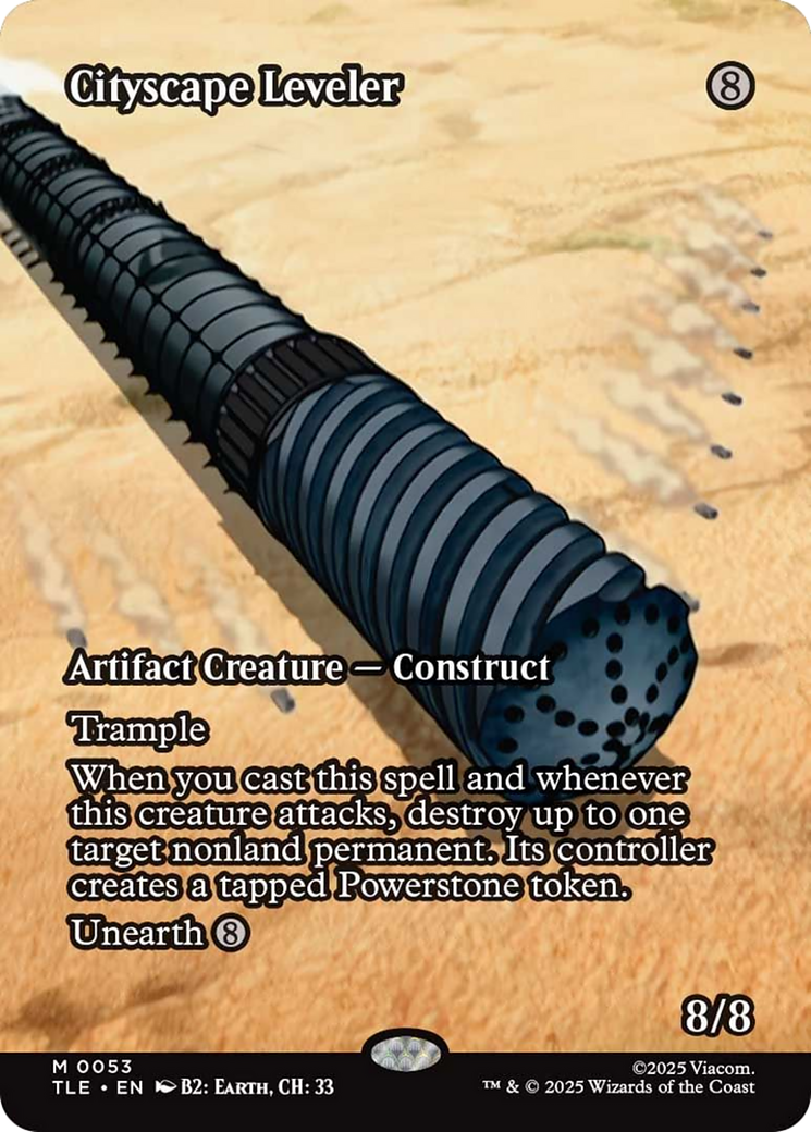 Cityscape Leveler (Borderless) [Avatar: The Last Airbender: Eternal-Legal] | Tabernacle Games