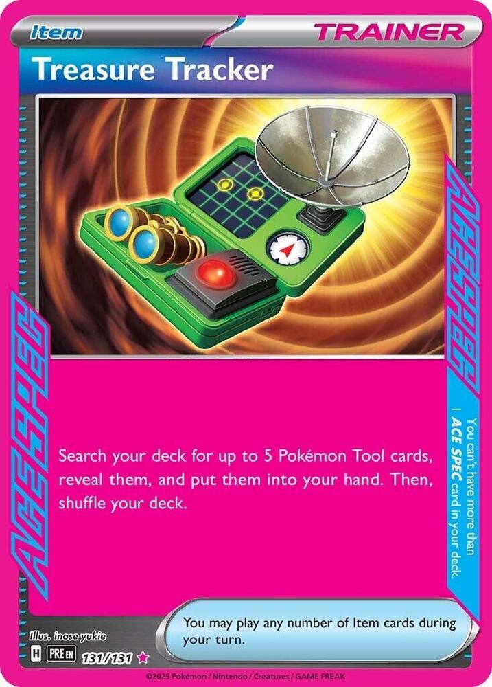 Treasure Tracker (131/131) [Scarlet & Violet: Prismatic Evolutions] | Tabernacle Games