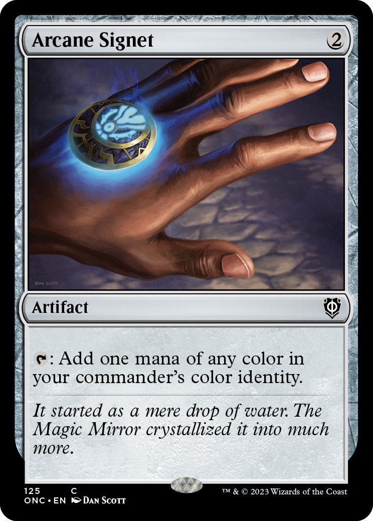 Arcane Signet [Phyrexia: All Will Be One Commander] | Tabernacle Games