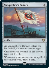 Vanquisher's Banner [Commander Masters] | Tabernacle Games