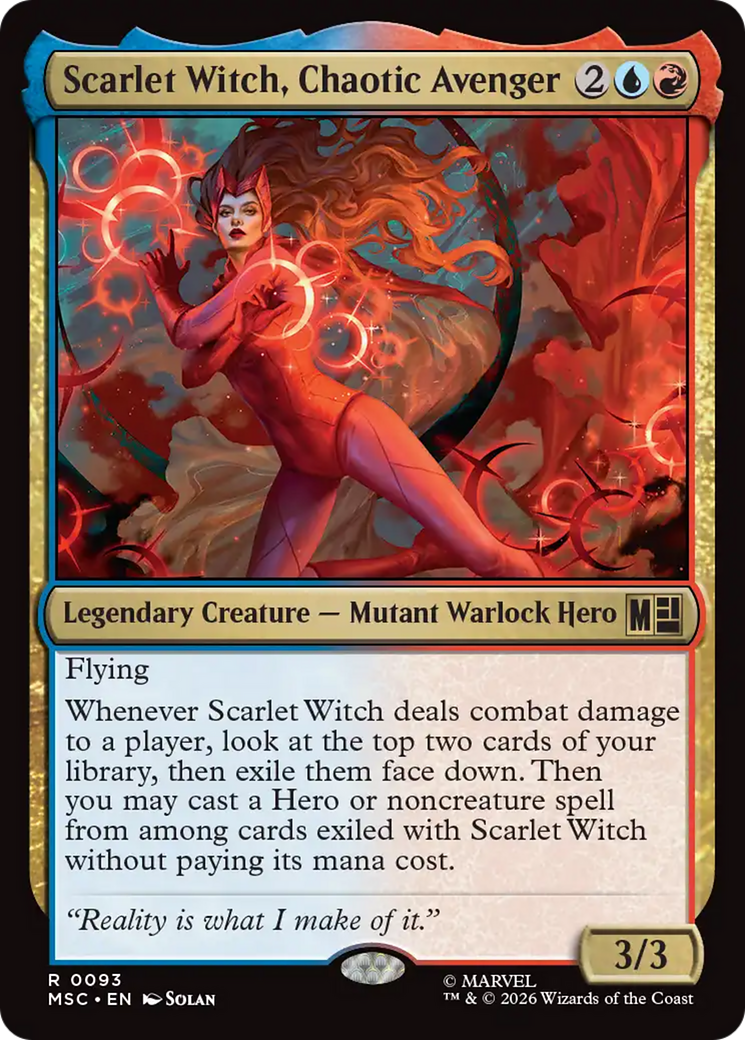 Scarlet Witch, Chaotic Avenger [Marvel Super Heroes Commander] | Tabernacle Games