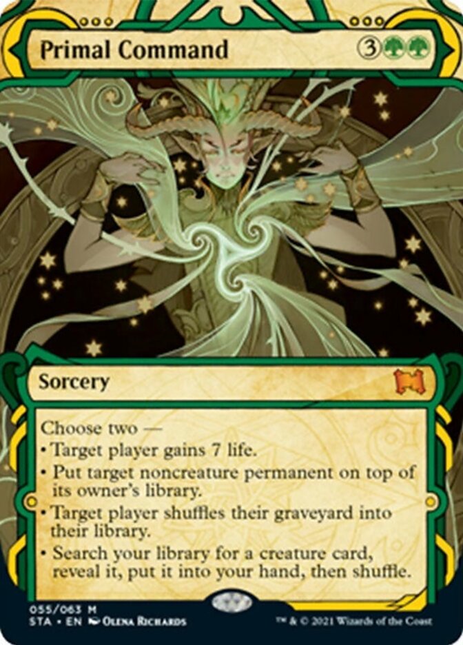 Primal Command (Foil Etched) [Strixhaven: Mystical Archive] | Tabernacle Games