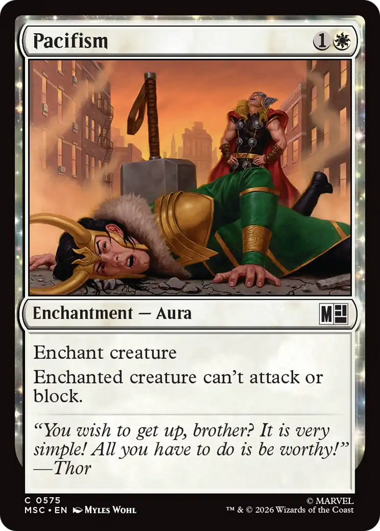 Pacifism [Marvel Super Heroes Commander] | Tabernacle Games