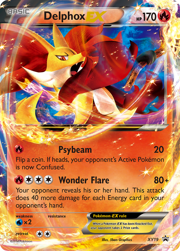 Delphox EX (XY19) [XY: Black Star Promos] | Tabernacle Games