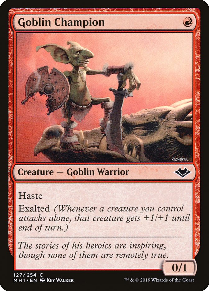 Goblin Champion [Modern Horizons] | Tabernacle Games