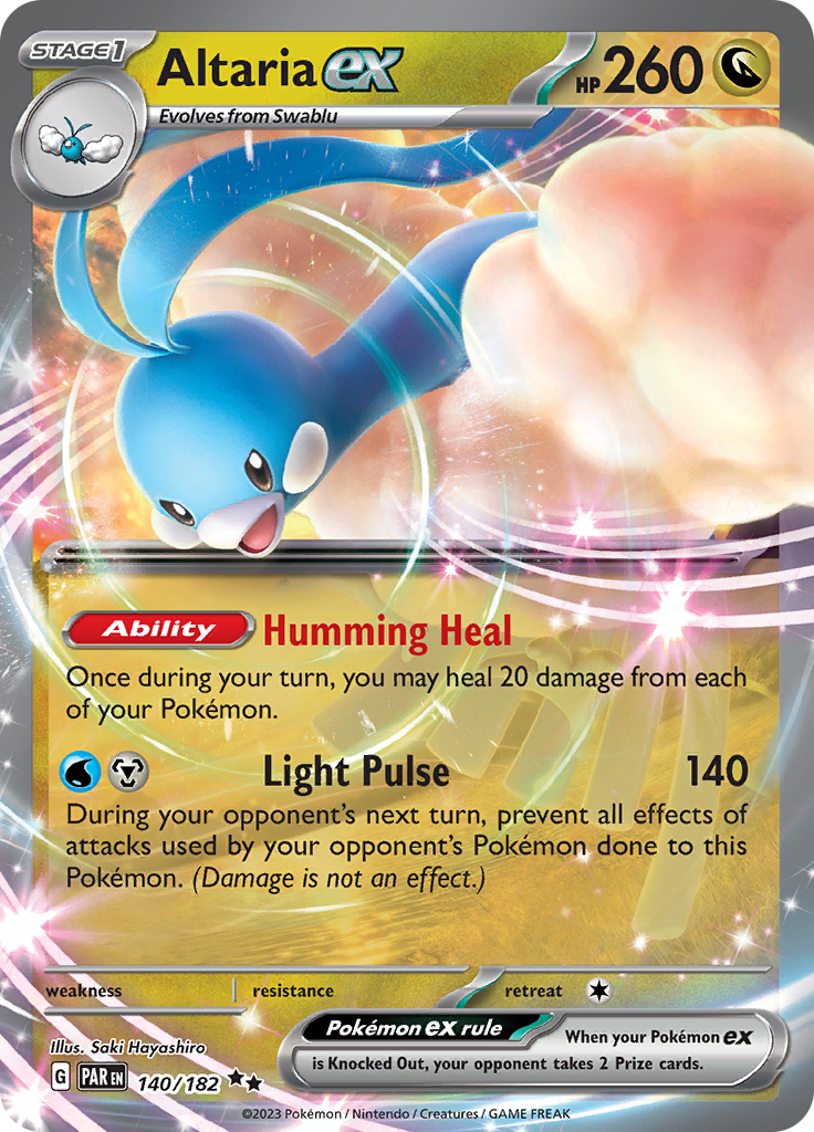 Altaria ex (140/182) [Scarlet & Violet: Paradox Rift] | Tabernacle Games