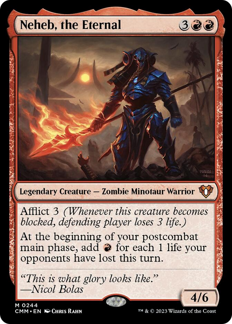 Neheb, the Eternal [Commander Masters] | Tabernacle Games