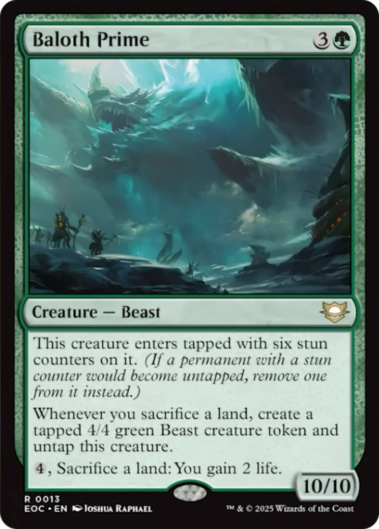 Baloth Prime [Edge of Eternities Commander] | Tabernacle Games