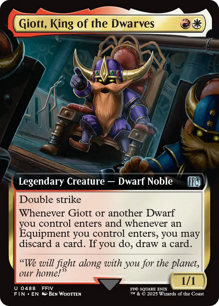 Giott, King of the Dwarves (Extended Art) [FINAL FANTASY] | Tabernacle Games