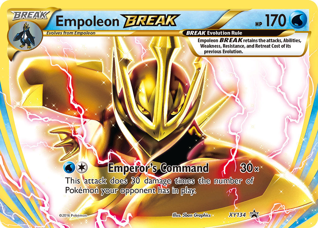 Empoleon BREAK (XY134) [XY: Black Star Promos] | Tabernacle Games