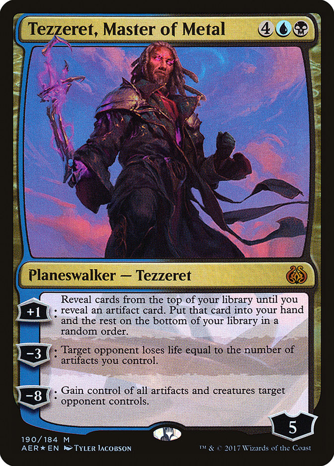 Tezzeret, Master of Metal [Aether Revolt] | Tabernacle Games