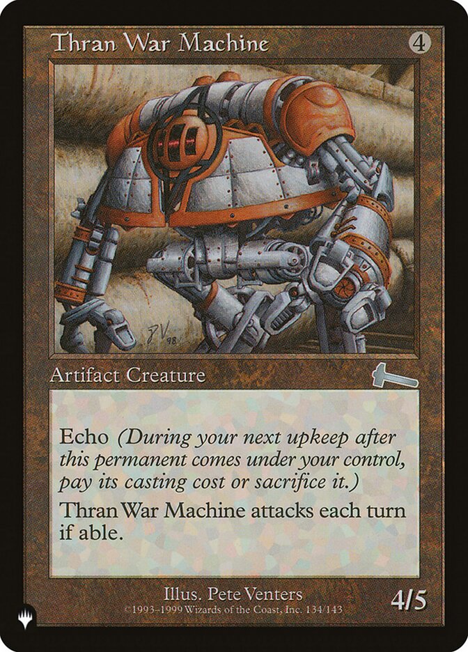 Thran War Machine [The List] | Tabernacle Games