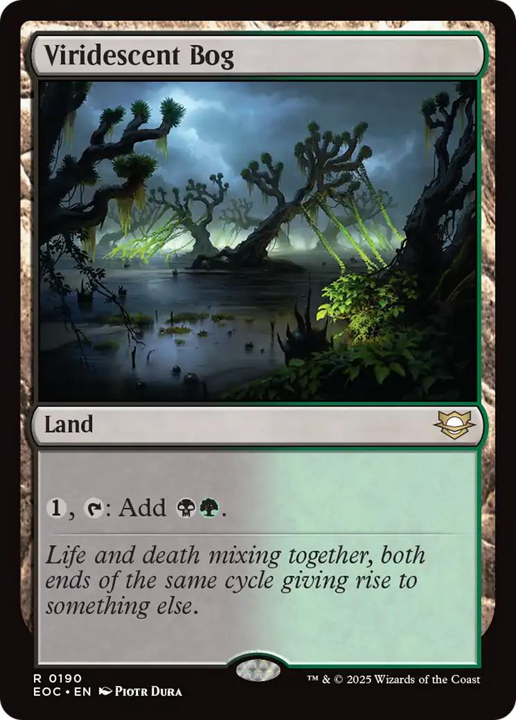 Viridescent Bog [Edge of Eternities Commander] | Tabernacle Games