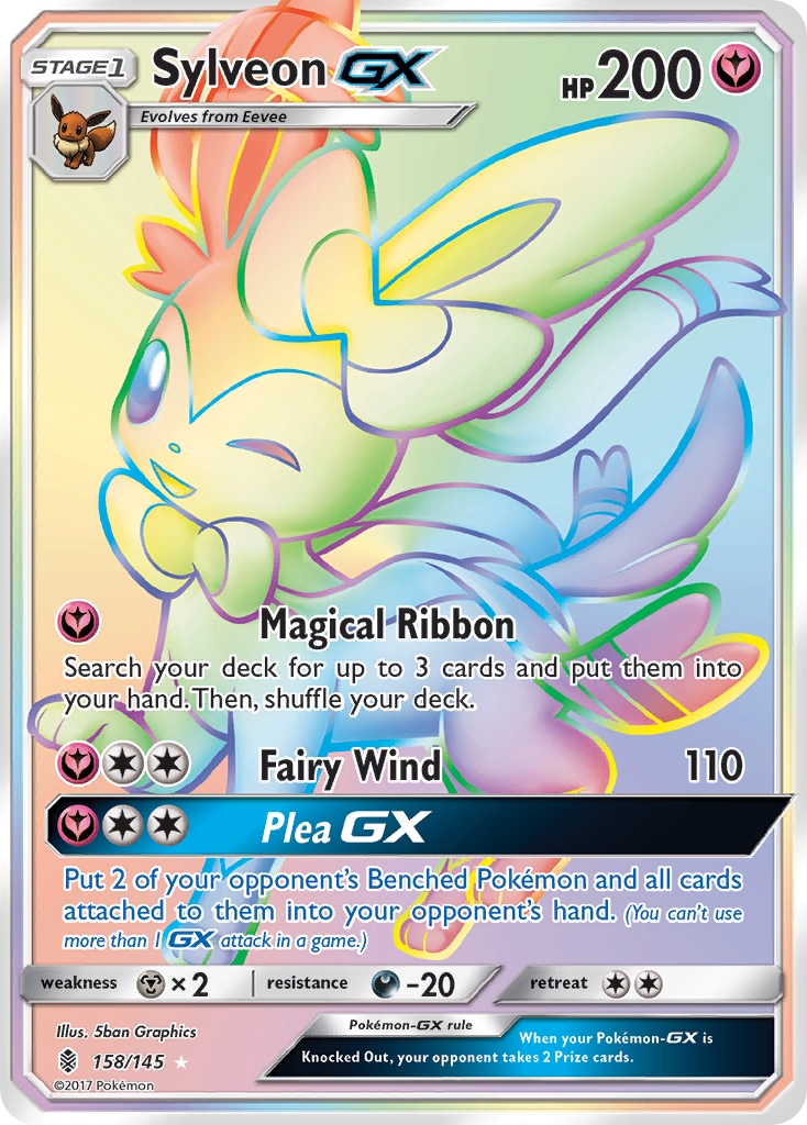 Sylveon GX (158/145) [Sun & Moon: Guardians Rising] | Tabernacle Games