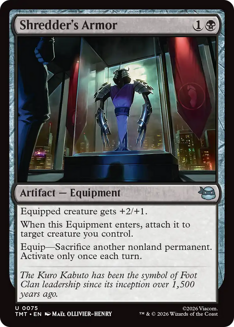Shredder's Armor [Teenage Mutant Ninja Turtles] | Tabernacle Games