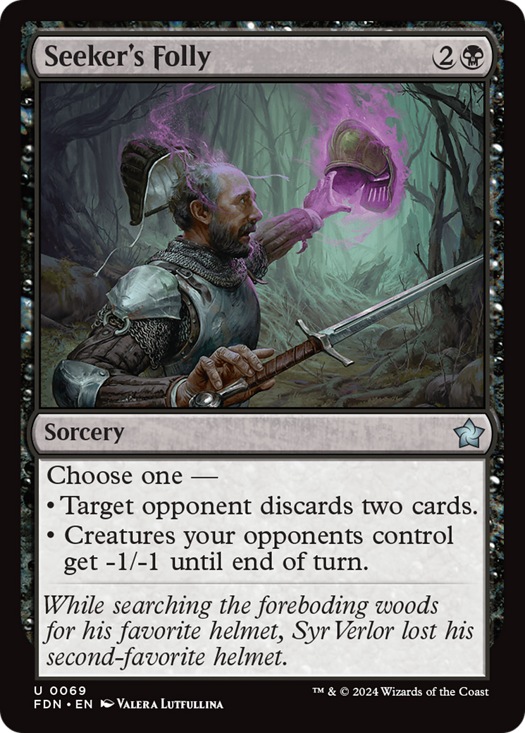 Seeker's Folly [Foundations] | Tabernacle Games