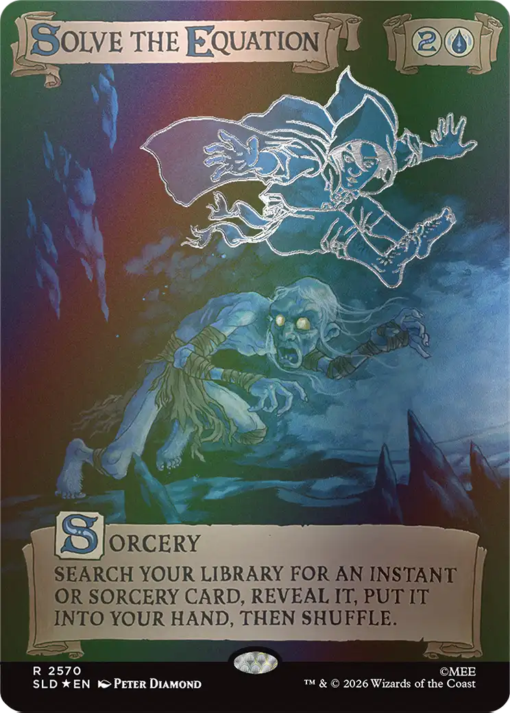 Solve the Equation (2570) (Out Of Sight Foil) [Secret Lair Drop Series] | Tabernacle Games