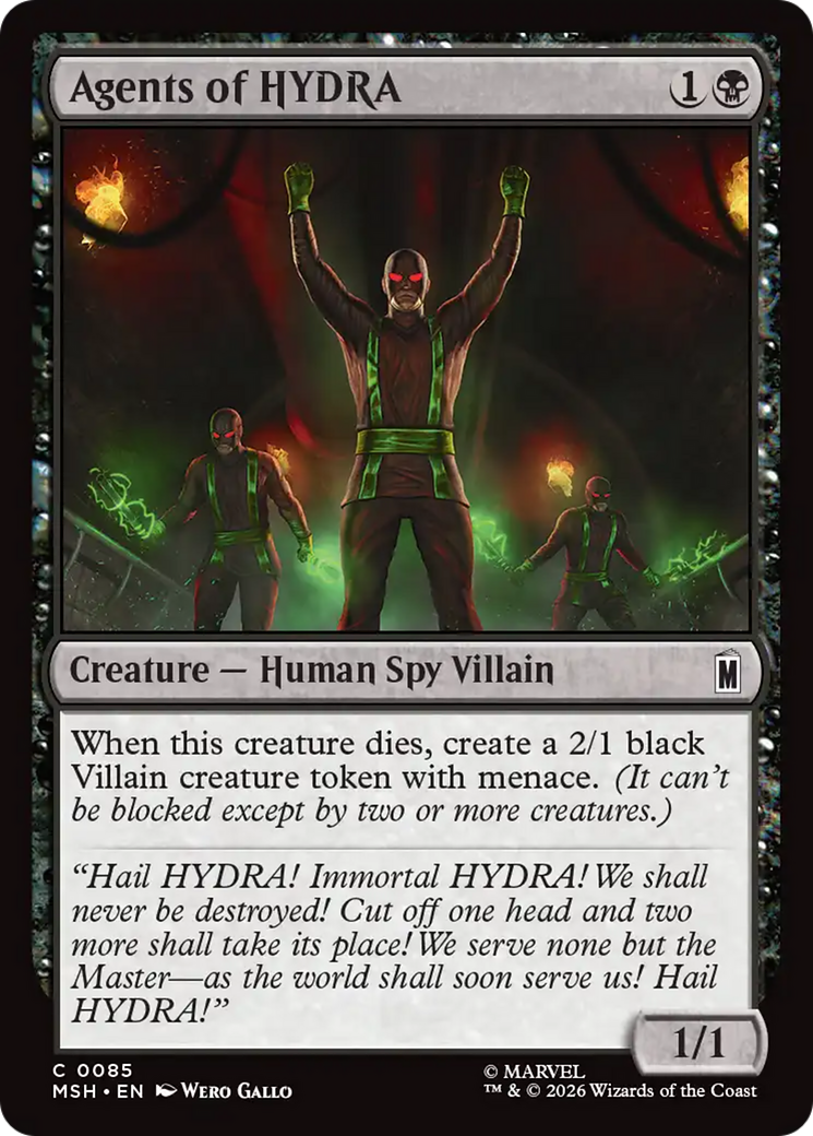 Agents of HYDRA [Marvel Super Heroes] | Tabernacle Games