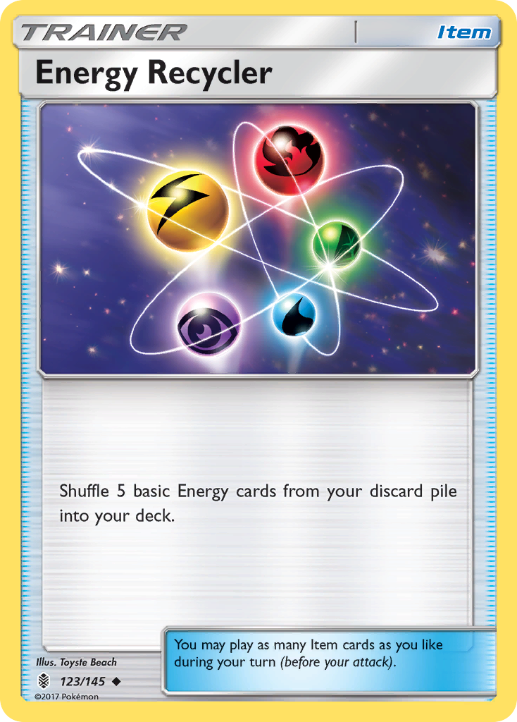 Energy Recycler (123/145) [Sun & Moon: Guardians Rising] | Tabernacle Games