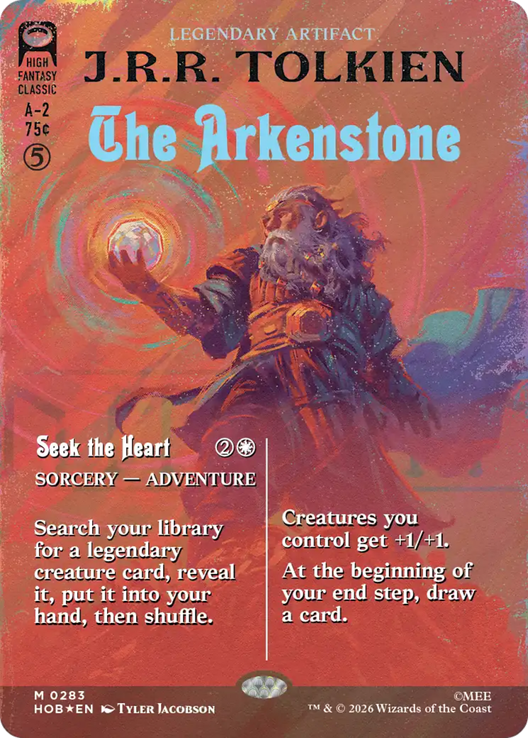 The Arkenstone (Borderless) (Surge Foil) [The Hobbit] | Tabernacle Games