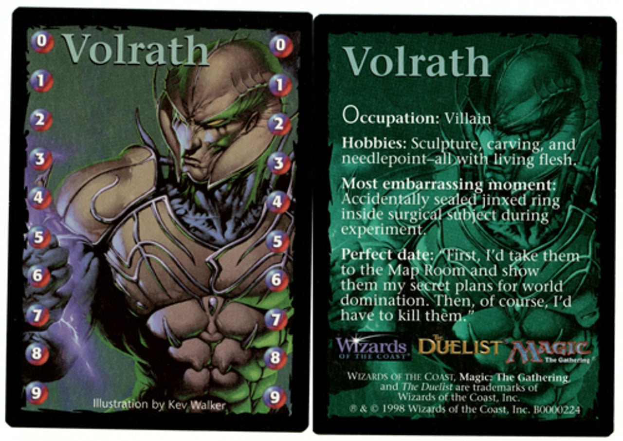 Volrath Life Counter Token [Media Promos] | Tabernacle Games