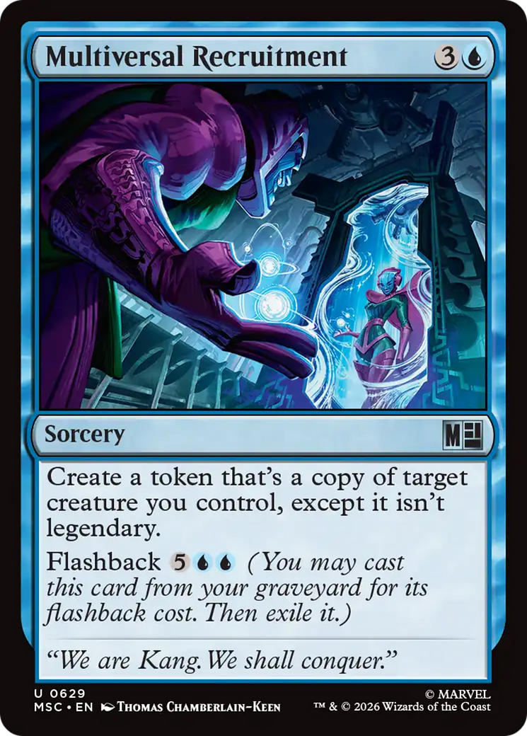 Multiversal Recruitment [Marvel Super Heroes Commander] | Tabernacle Games