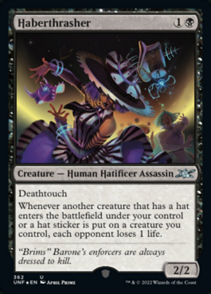 Haberthrasher (Galaxy Foil) [Unfinity] | Tabernacle Games